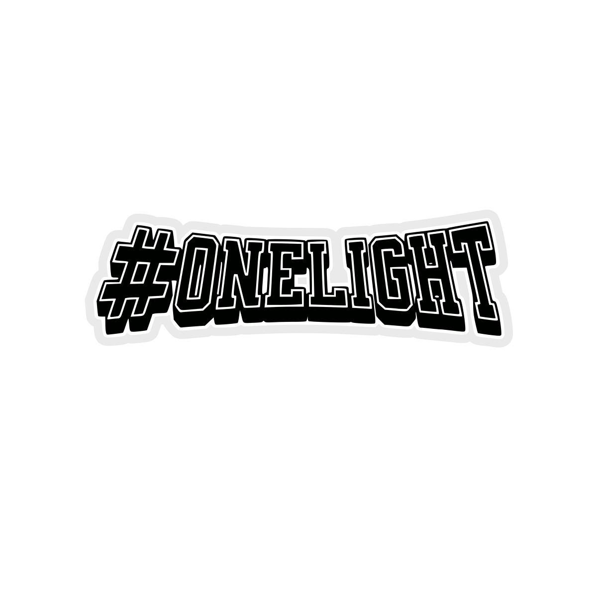 One Light Indoor Sticker (5in x 2in)