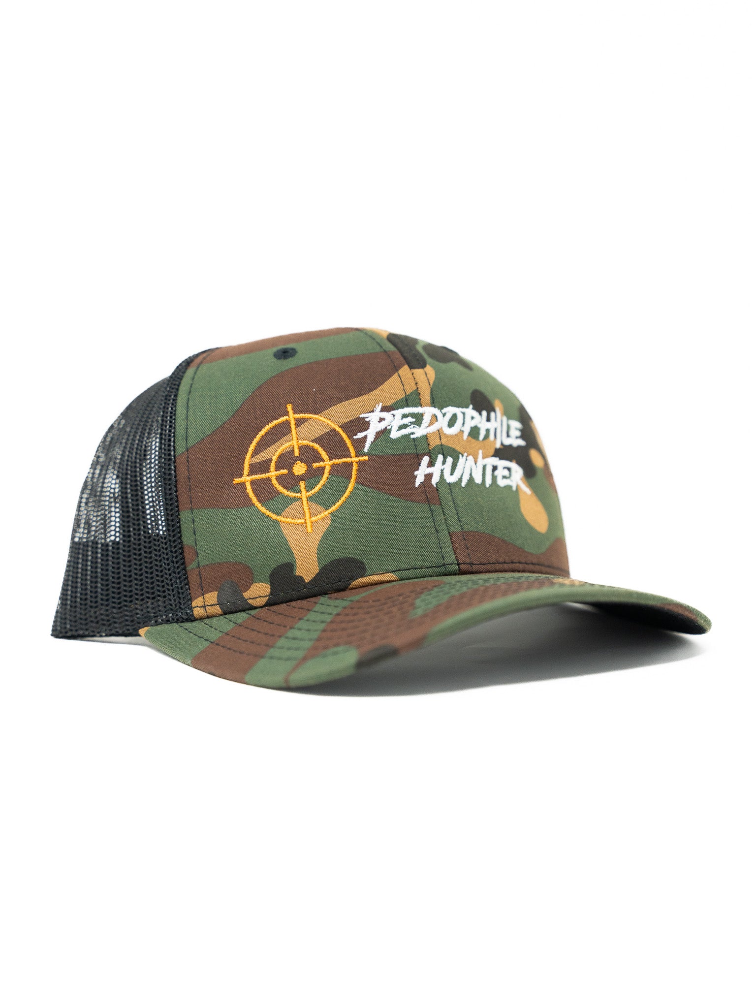 Pedo Hunter Trucker Snapback (Curved Bill)