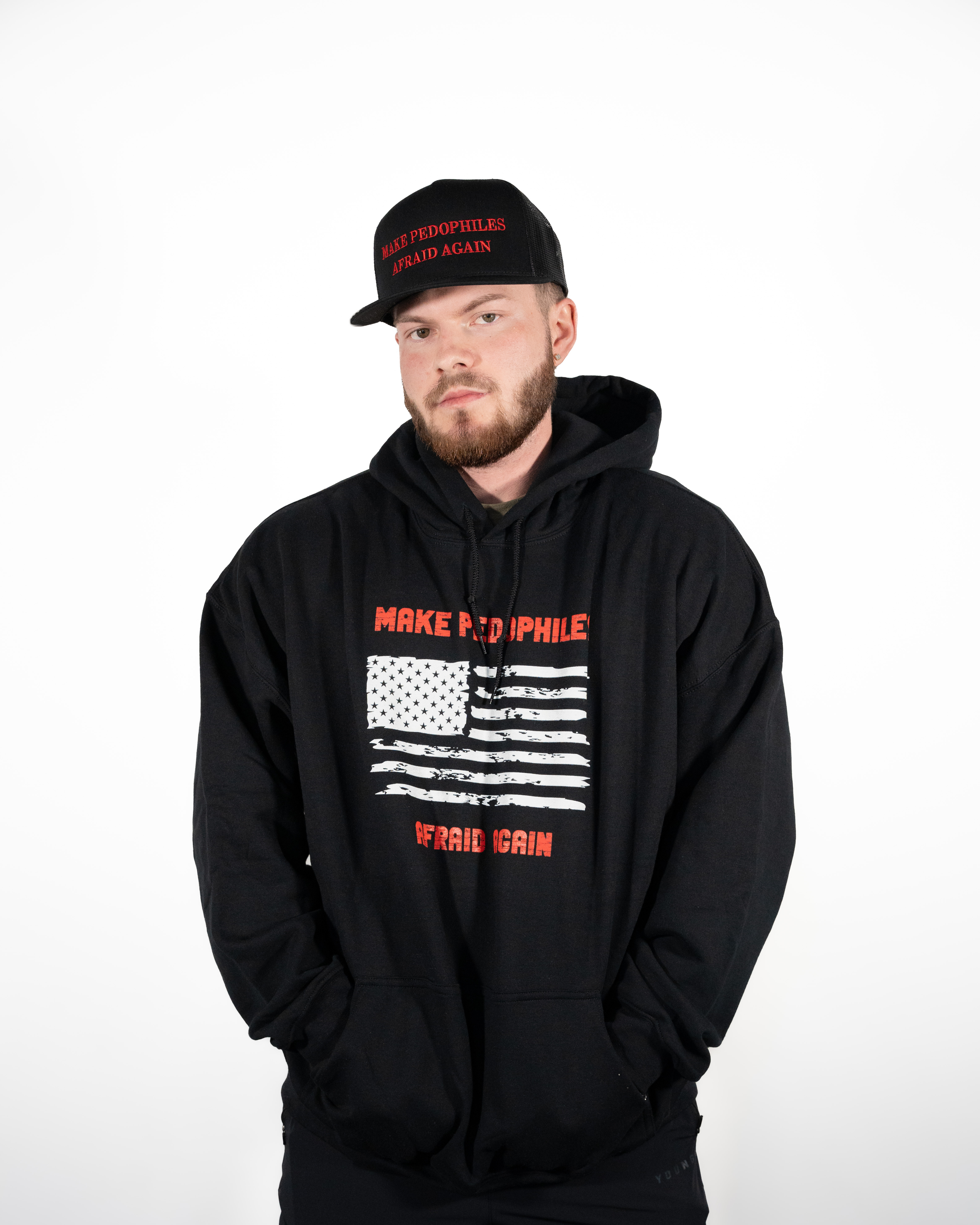 Make Pedophiles Afraid Again Hoodie Bundle Deal (Black)