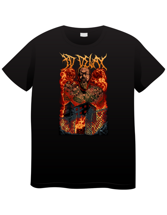 JD Delay Graphic T-Shirt Black
